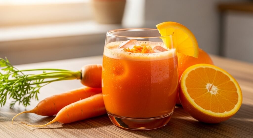 See what happened when you drink carrot orange juice