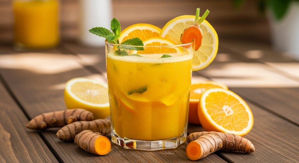 The Powerful of Drinking Turmeric with Citrus Juice