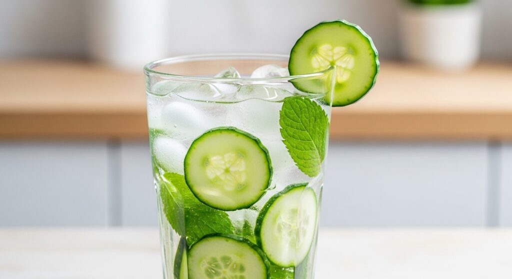 cucumber mint water