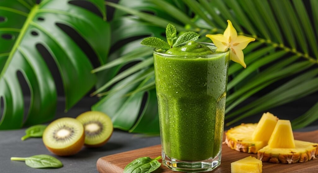 Tropical Green Cleanse Smoothie: Drink Your Way to Ultimate Detox