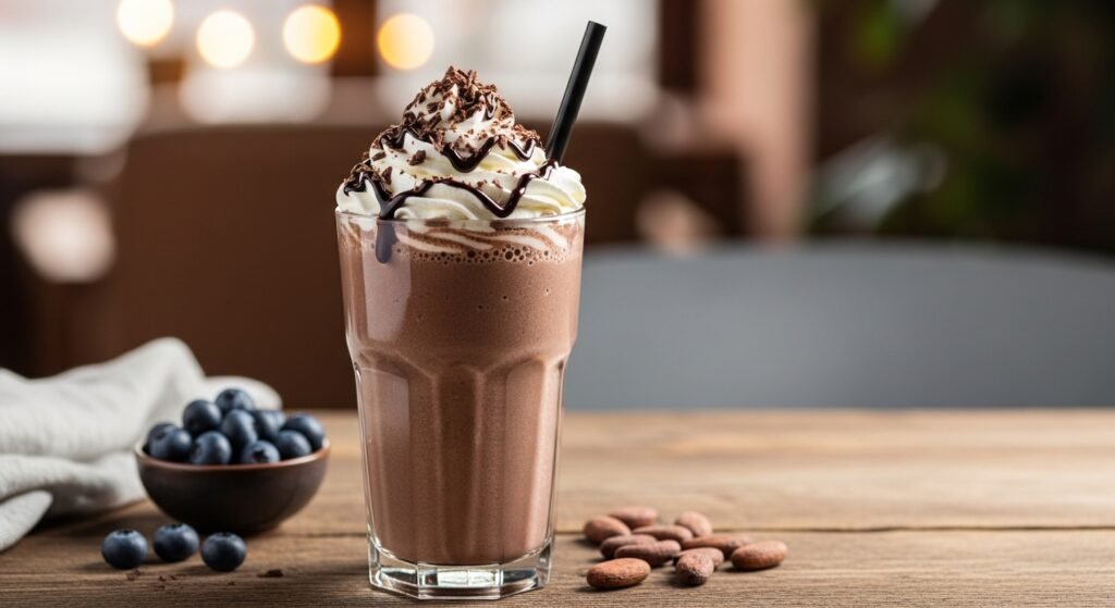 chocolate banana smoothie