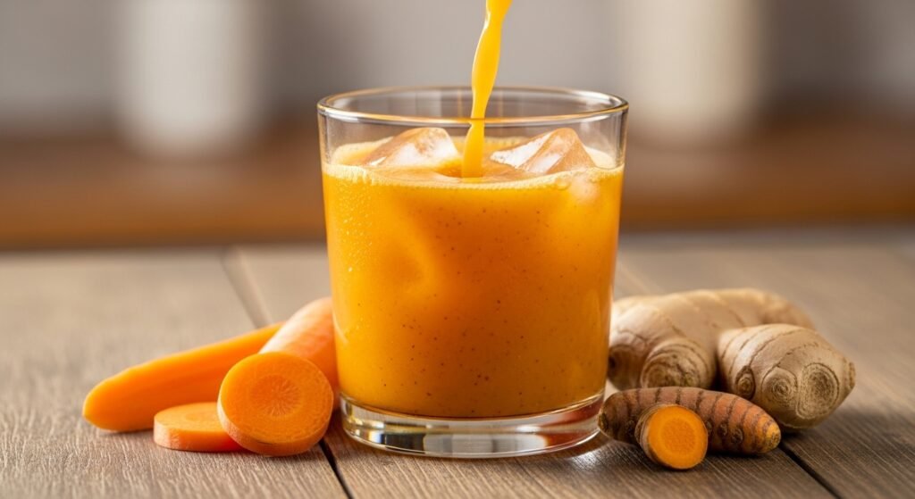 Carrot Ginger Turmeric Juice