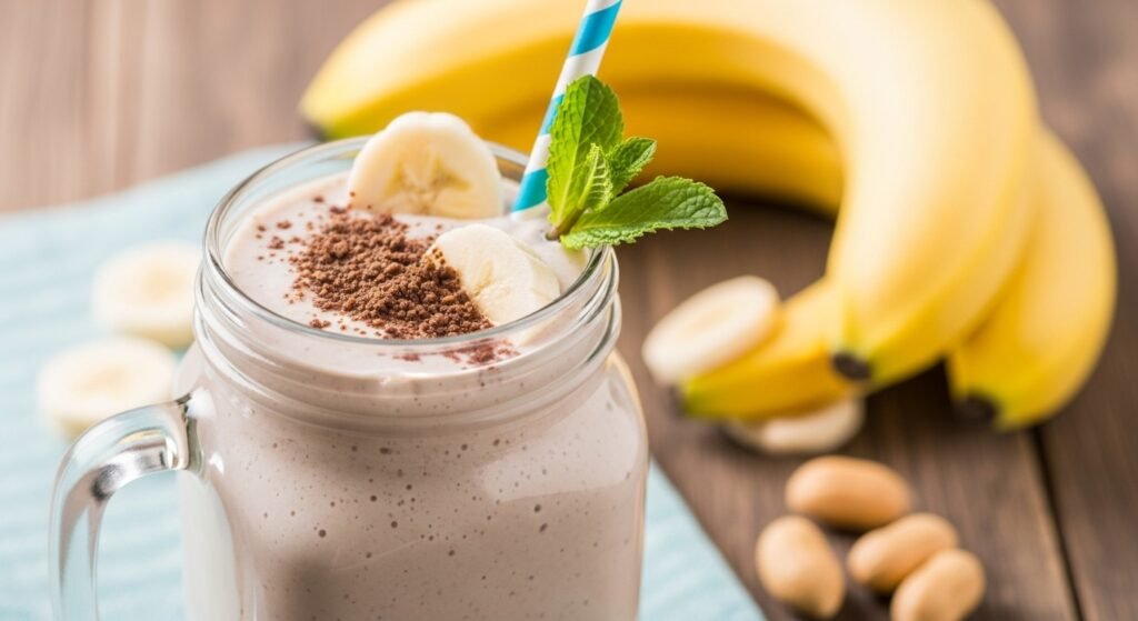 peanut butter banana smoothie