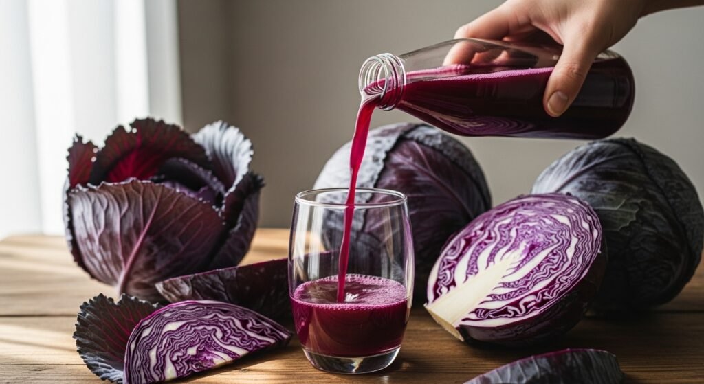 how to make cabbage juice