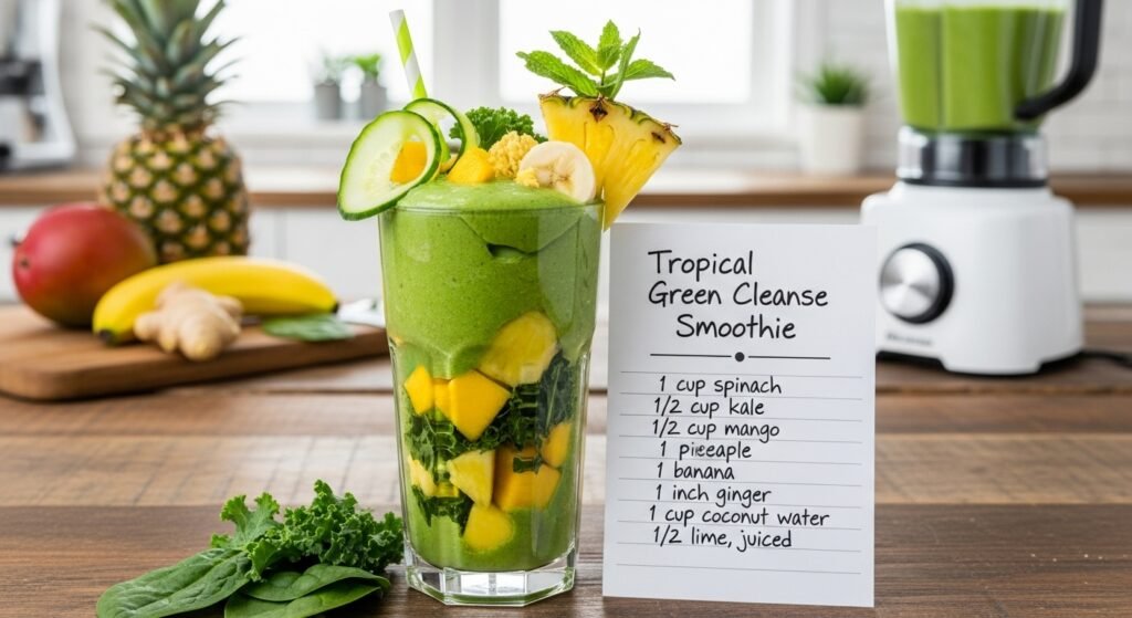 detox smoothie from tropical smoothie​.