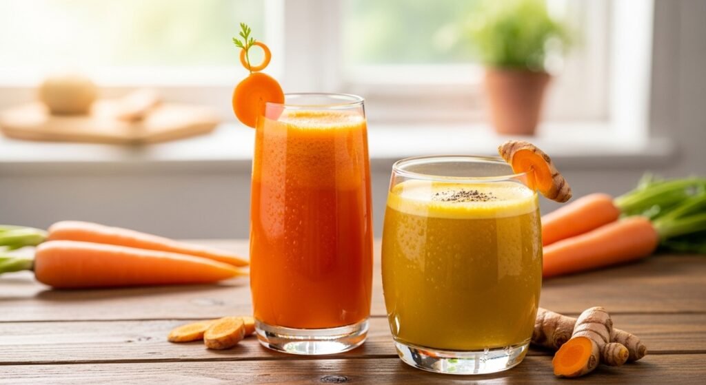 benefits of drinking carrot juice