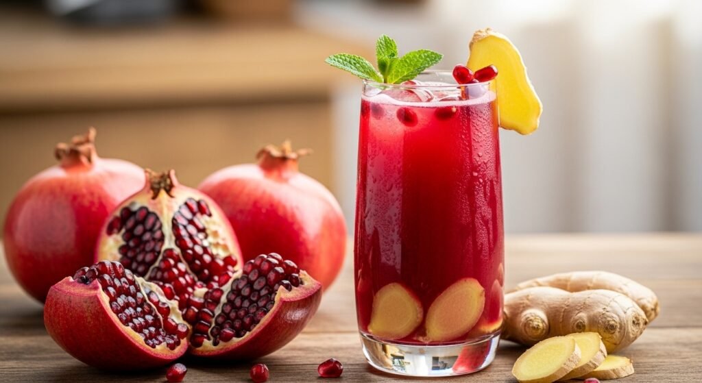 pomegranate juice benefits for female​
