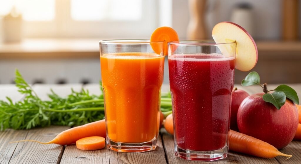 benefits of drinking carrot juice
