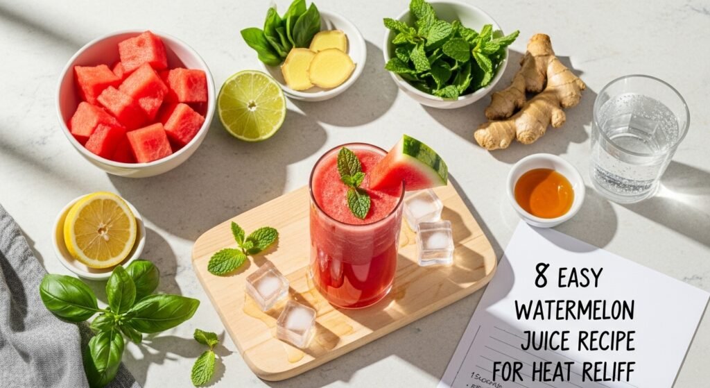 watermelon juice recipe