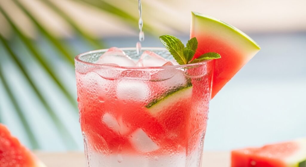 summer watermelon drink