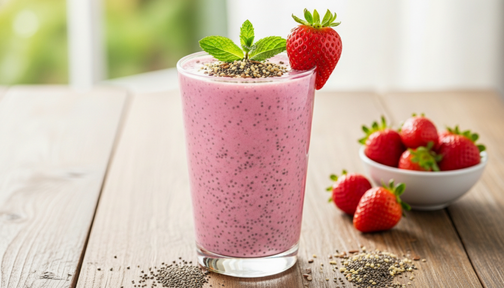 high protein fruit smoothie