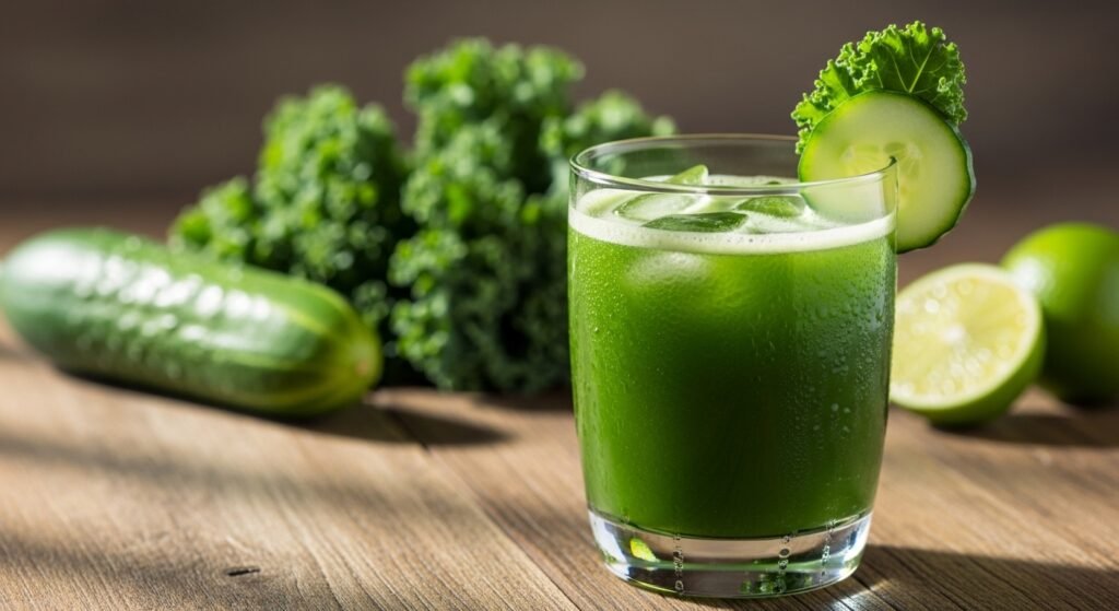 juiced kale benefits