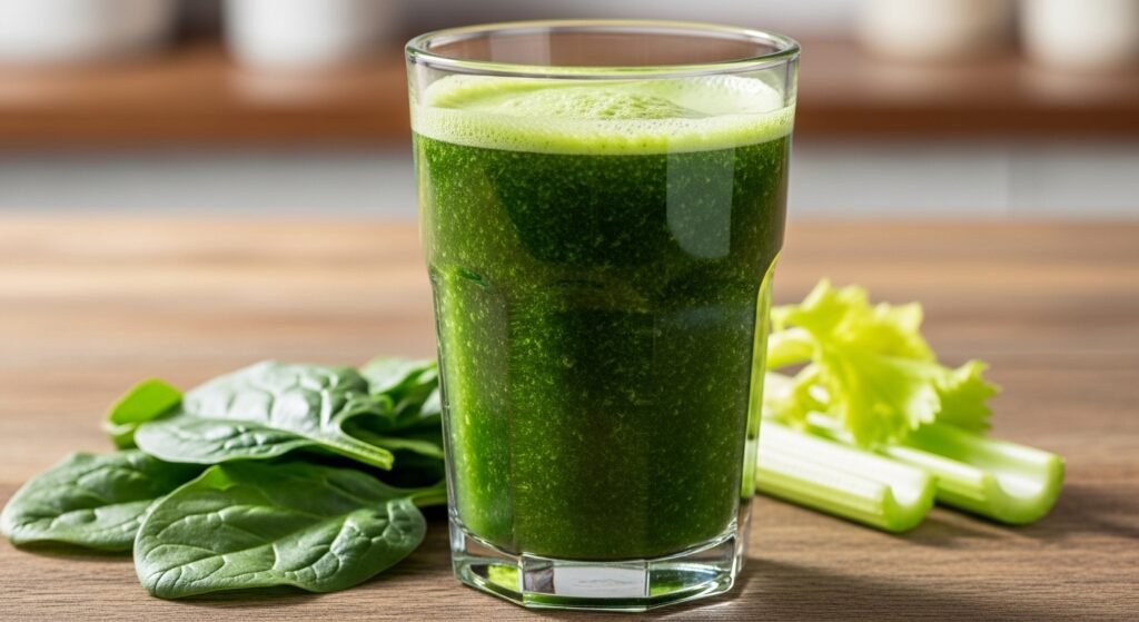 benefits of drinking spinach juice