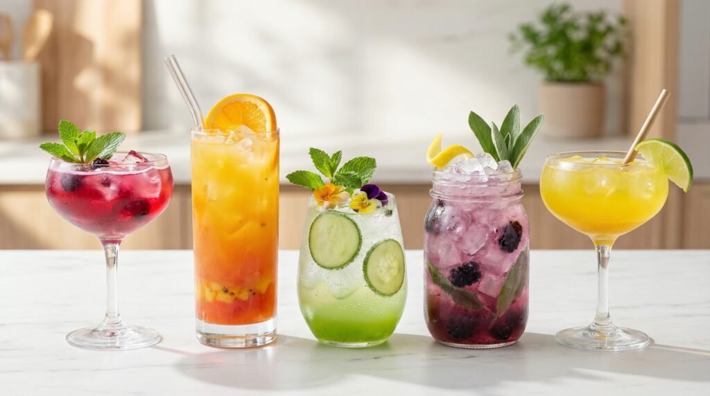 easy mocktail recipes​