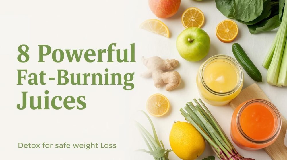 8 Powerful Fat-Burning Juices Detox for Safe Weight Loss